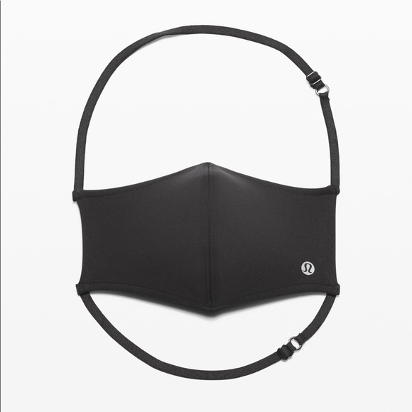 Lululemon • Double Strap Face Mask *Black* - Picture 5 of 8